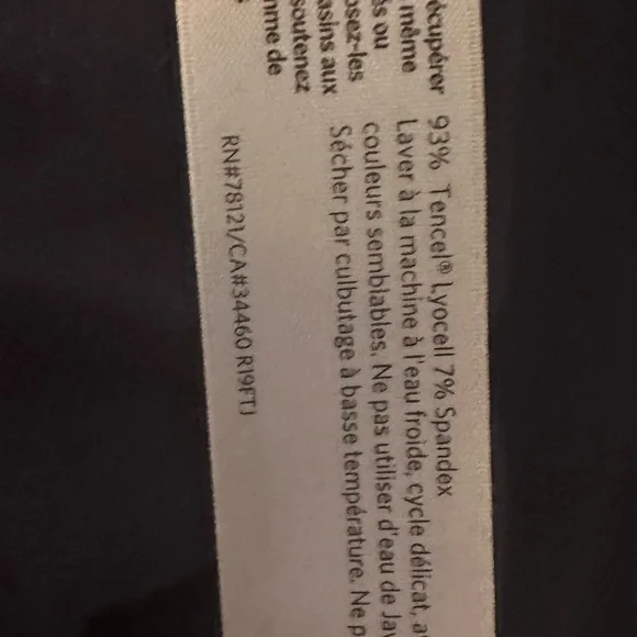 Eileen Fisher dip hem tunic top NWOT - Picture 4 of 6